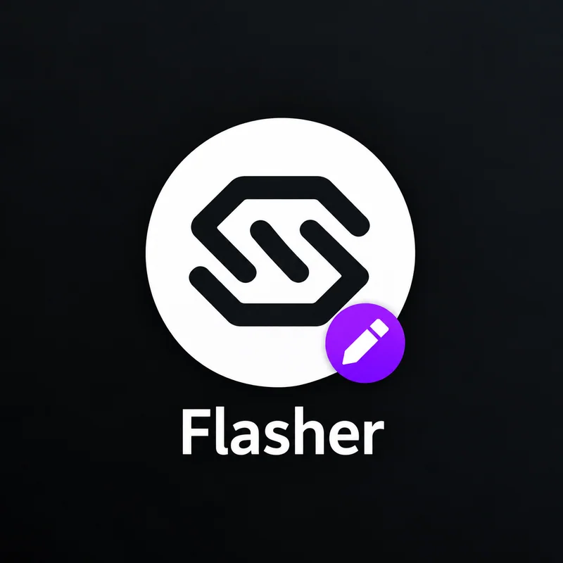 Spusťte aplikaci Flasher z pracovní plochy.