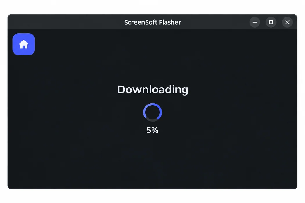 Vyčkejte na stažení a dokončení zápisu. Neodpojujte disk během instalace.